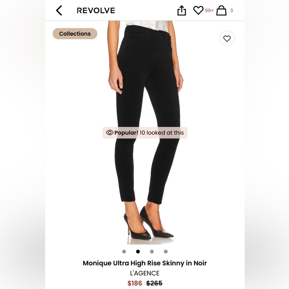 Lagence Monique High Rise Skinny Jean. Size 26. NWT. Perfect condition.